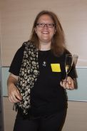 Wanda Round - bubbly receptionist