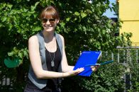 Sheila Sweels - professional boomerang thrower