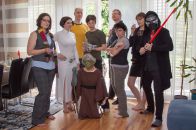 Okay, maybe we‘re not looking so innocent and normal this time, but cool! ;-)
