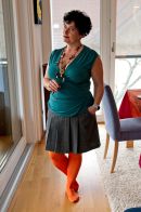 Mathilda (whose favourite colour is orange, by the way)