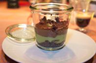 Chocolate avocado mousse