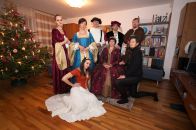 So that‘s us, in our frilliest outfit.