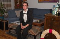 Lady Kathlyn Winslet, junge Witwe aus britischem Hochadel