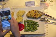 Vegetarian variety with cornbread dumpling