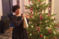 Christine Present, housekeeper, has everything here under control.