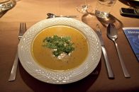 Parsnip potato soup