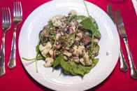 chestnut salad (National Trust receipe)