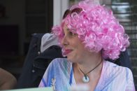 Sian‘s favourite colour is pink, if you have not noticed.