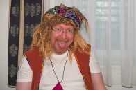 a really happy Hippie
