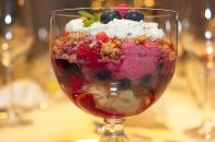Royal trifle as a treat!