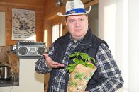 Terry Plant, flashy gardener